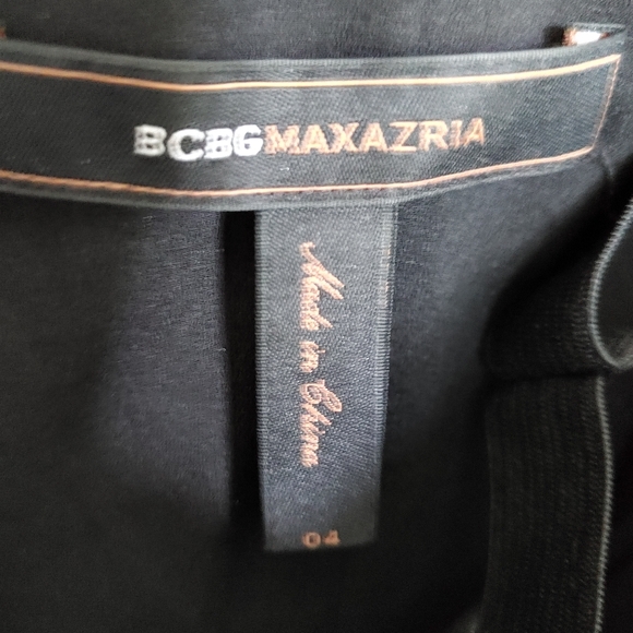 BCBGMAXAZRIA Azalea Dress Tiered Ruffle Silk Ombre Polka Dot Cocktail - Picture 6 of 9